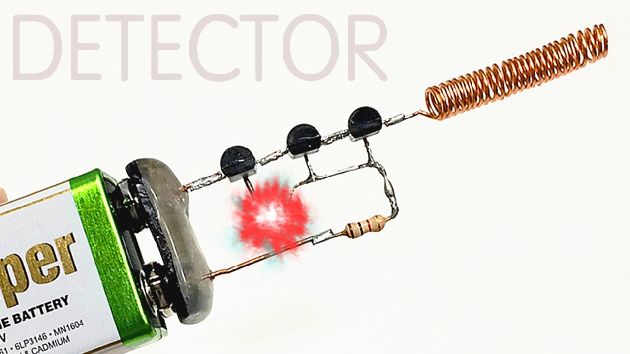 How to make a concealed electrical wire detector? Super device DIY! AMAZING!