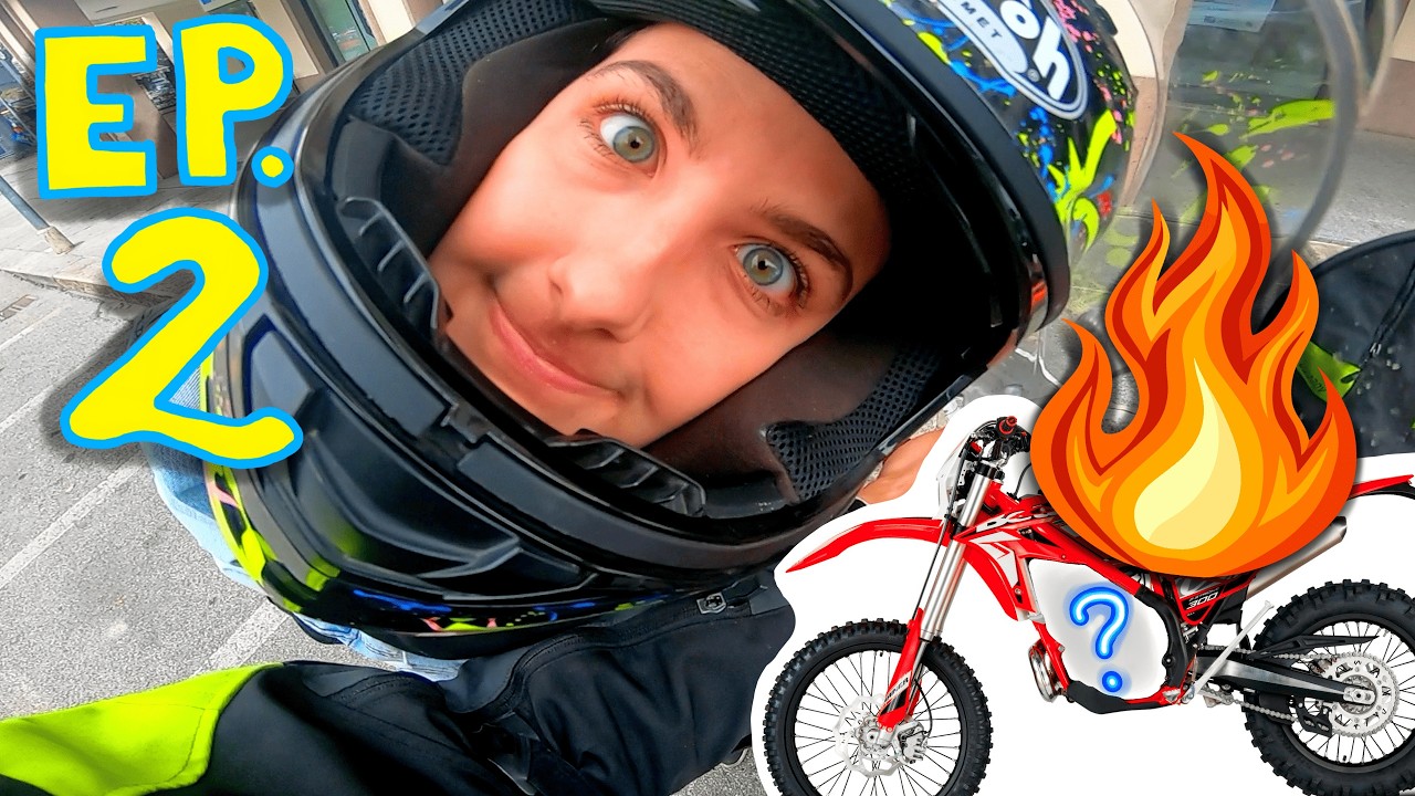 ESCO CON UNA TIPA E LA MOTO PERDE PEZZI!