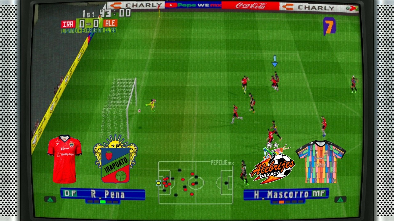 Winning Eleven (PS1): Liga Expansion MX '26 - Irapuato 🇲🇽 Alebrijes Oaxaca