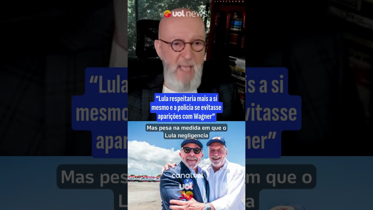 Lula respeitaria mais a si mesmo e a pol&iacute;cia se evitasse apari&ccedil;&otilde;es com Wagner, diz Josias de Souza