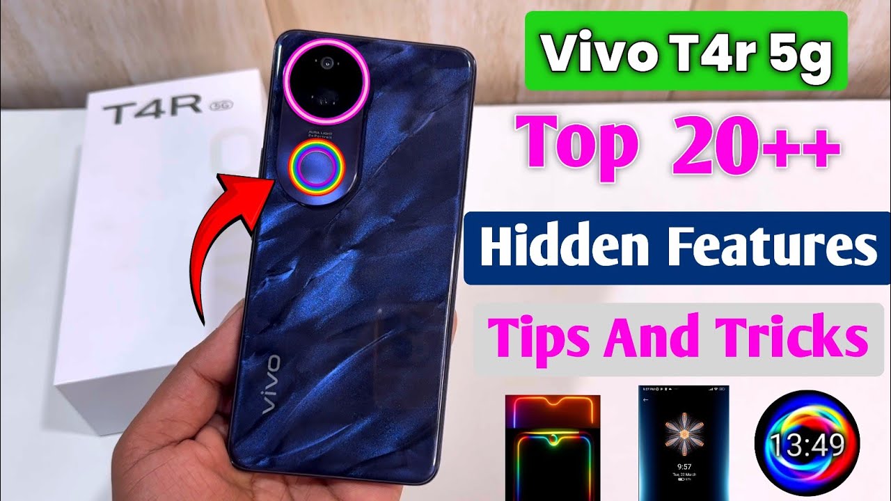 Vivo t4r Top 20++ Hidden Features , Vivo t4r 5g spacial tips and tricks / vivo t4r hidden features