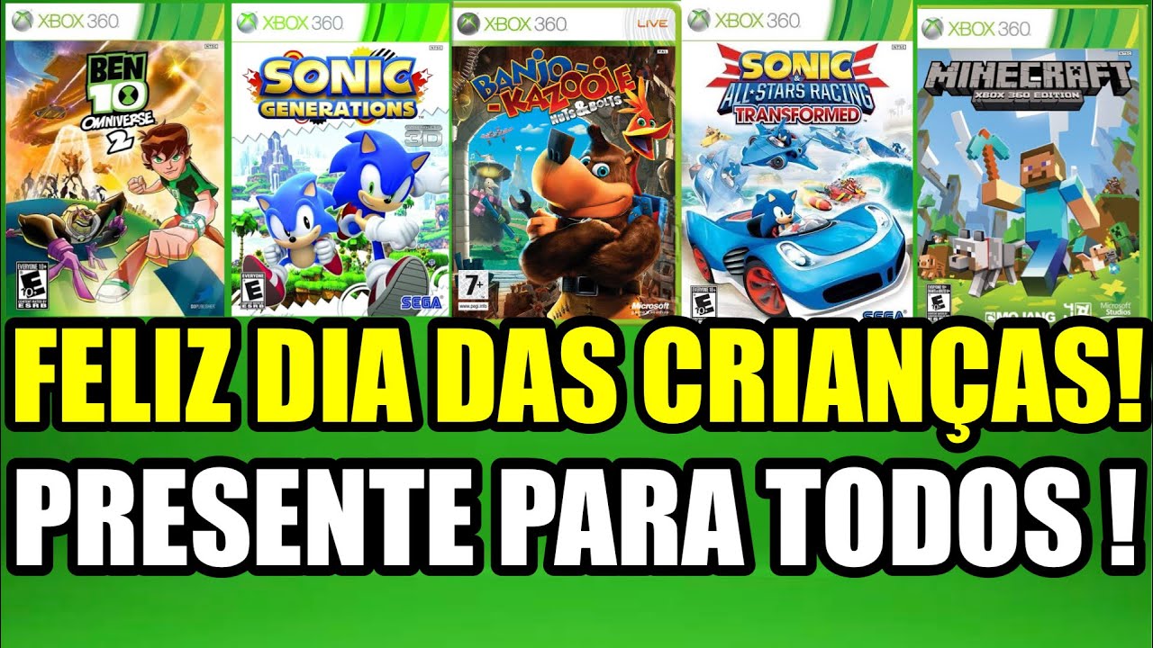 UM FELIZ DIA DAS CRIAN&Ccedil;AS ! P4CK DE J0G0S N&Uacute;MERO 7 - PARA TODOS !