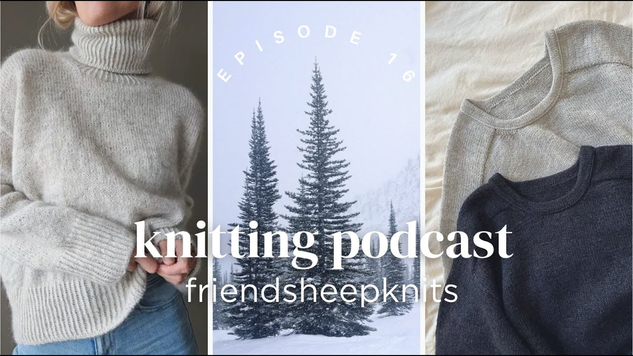Подкаст, эпизод 16 | Алый кардиган, свитер № 11 и другие модели от MFTK | friendsheepknits