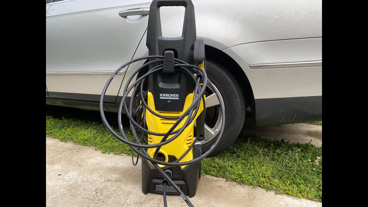 Karcher K3 unboxing si test (aparat spalat cu presiune)