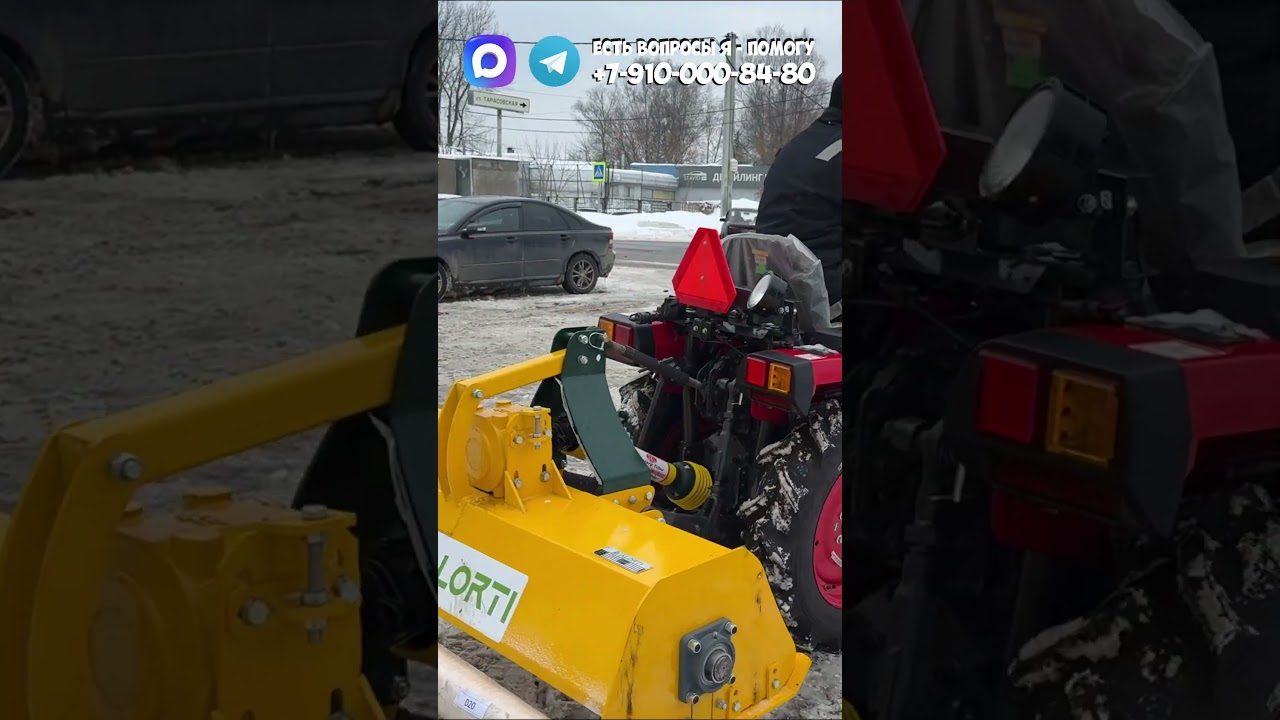 Минитрактор дизельный Mahindra OJA 2121 4WD с двигателем Yanmar #минитрактор #трактор #купитьтрактор