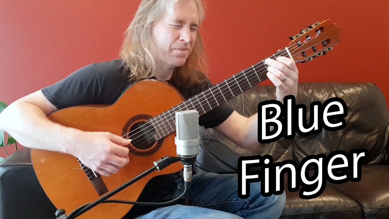 Blue Finger (Jerry Reed) performed by Martijn Hadders - Lyrebird Guitar