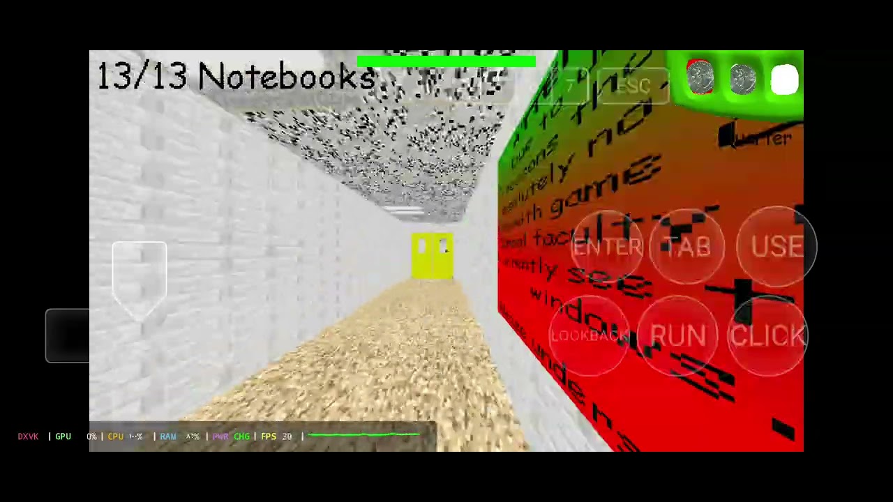 I beated chair baldi mod