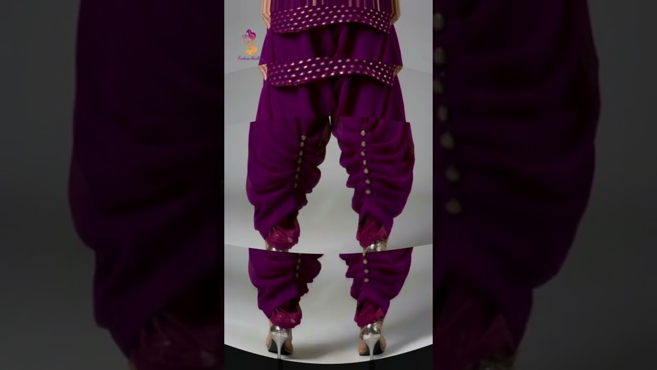 Pleated and beaded work salwar patterns #shorts #ytshorts #fashion #designs #dress #salwar #kurti