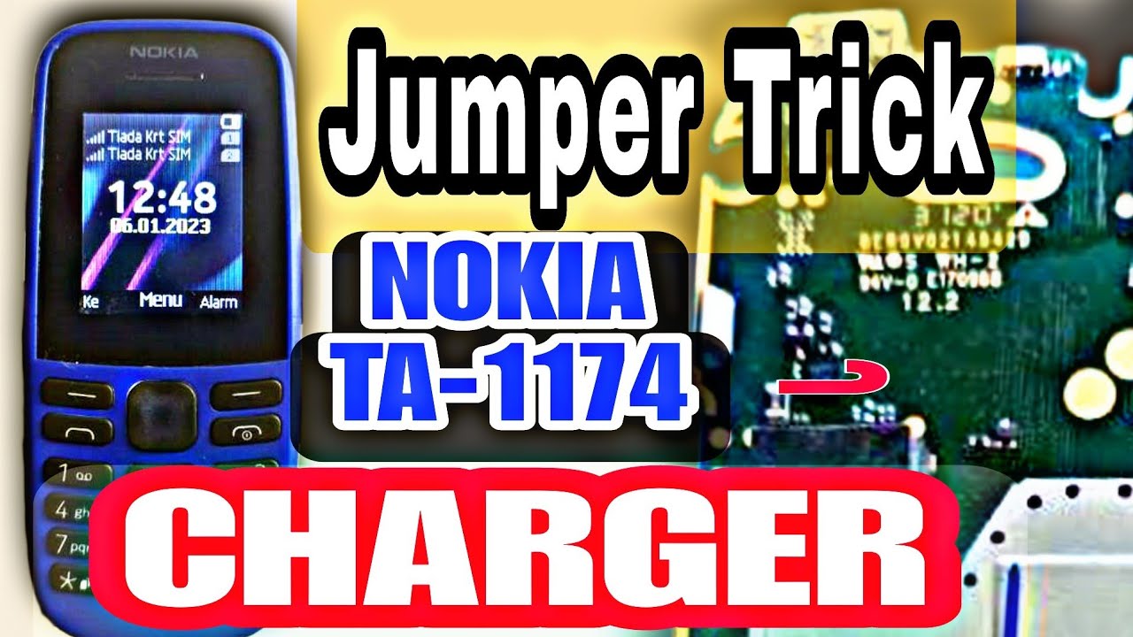 Nokia TA 1174 dicas tidak nambah 🔴 solusi nokia tidak bisa ngecas 