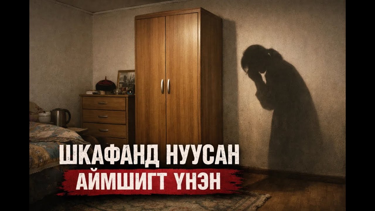 ШКАФАНД НУУСАН АЙМШИГТ ҮНЭН. МОНГОЛ  БОДИТ  ХЭРЭГ