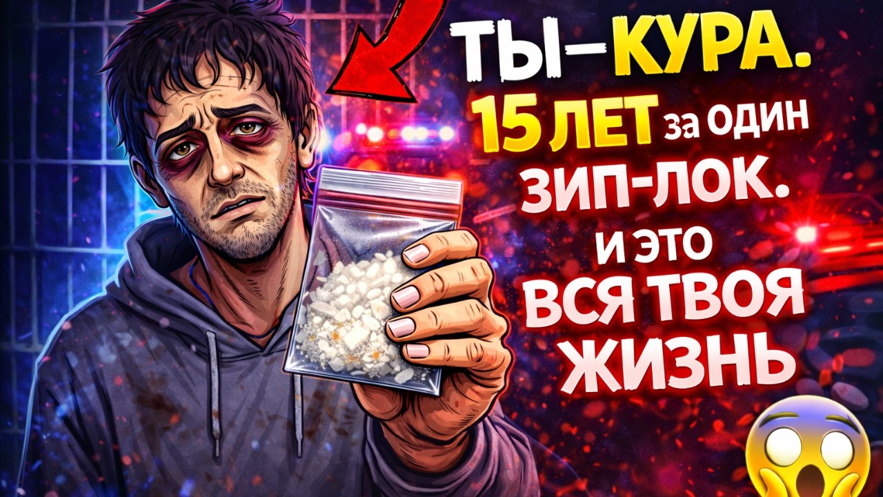 ТЫ КУРА? 15 ЛЕТ КОНЦА за одну находку.И это ВСЯ ТВОЯ ЖИЗНЬ.