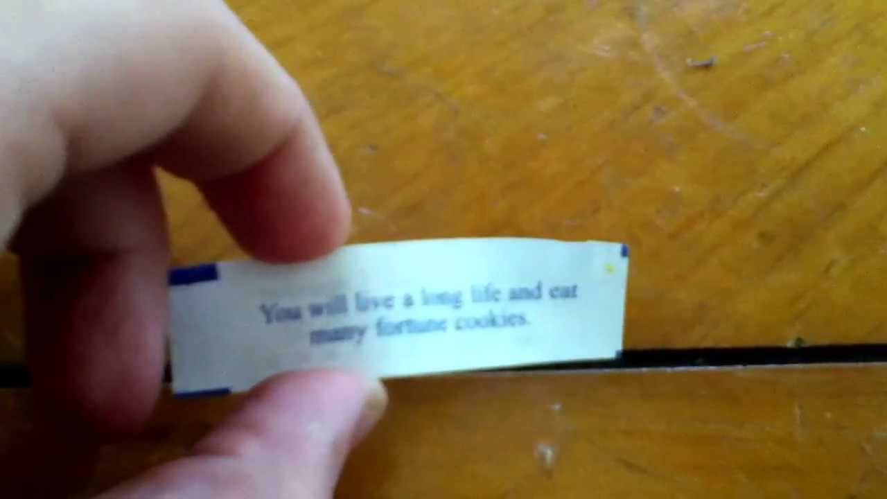 Worst Fortune cookie ever