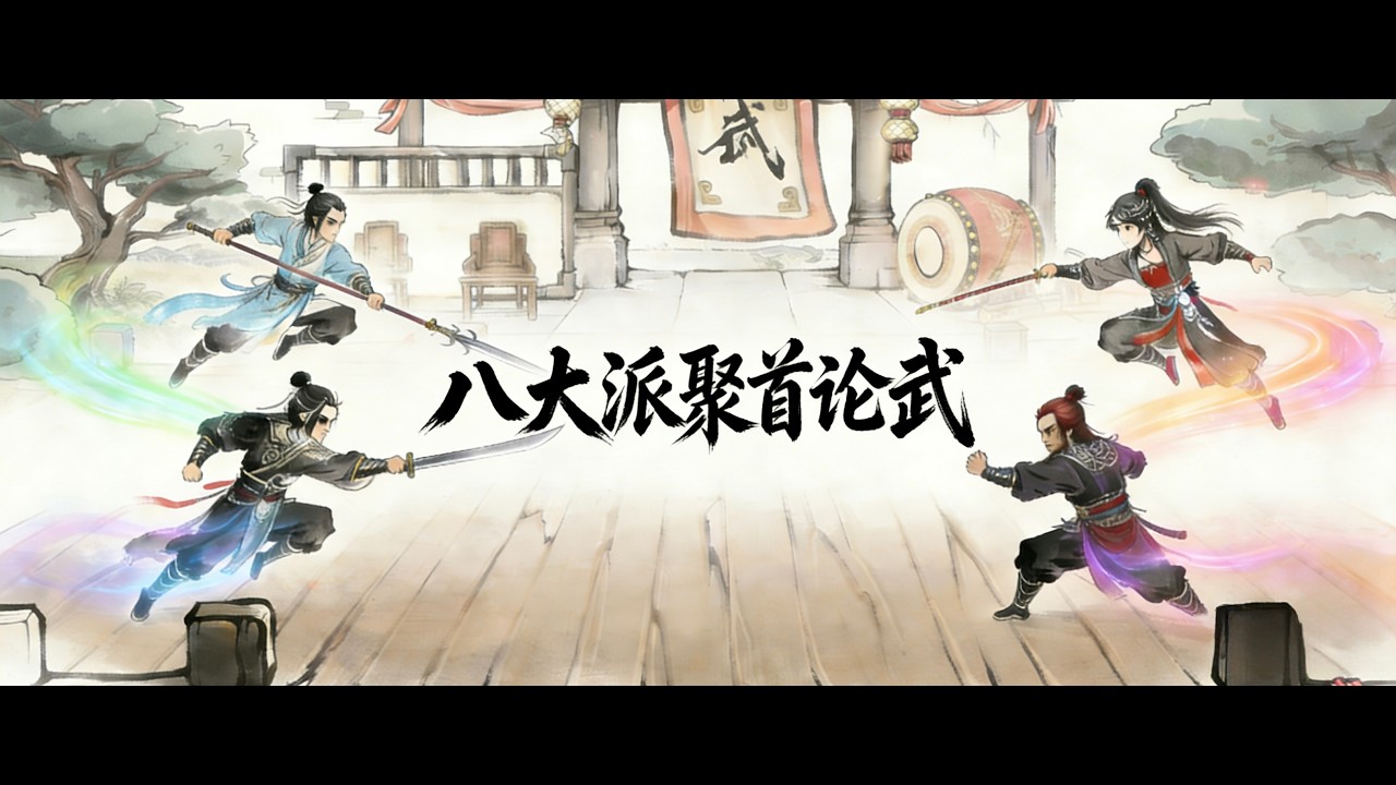 《煙雨江湖》煙雨八大派聚首論武 32强到16强比賽