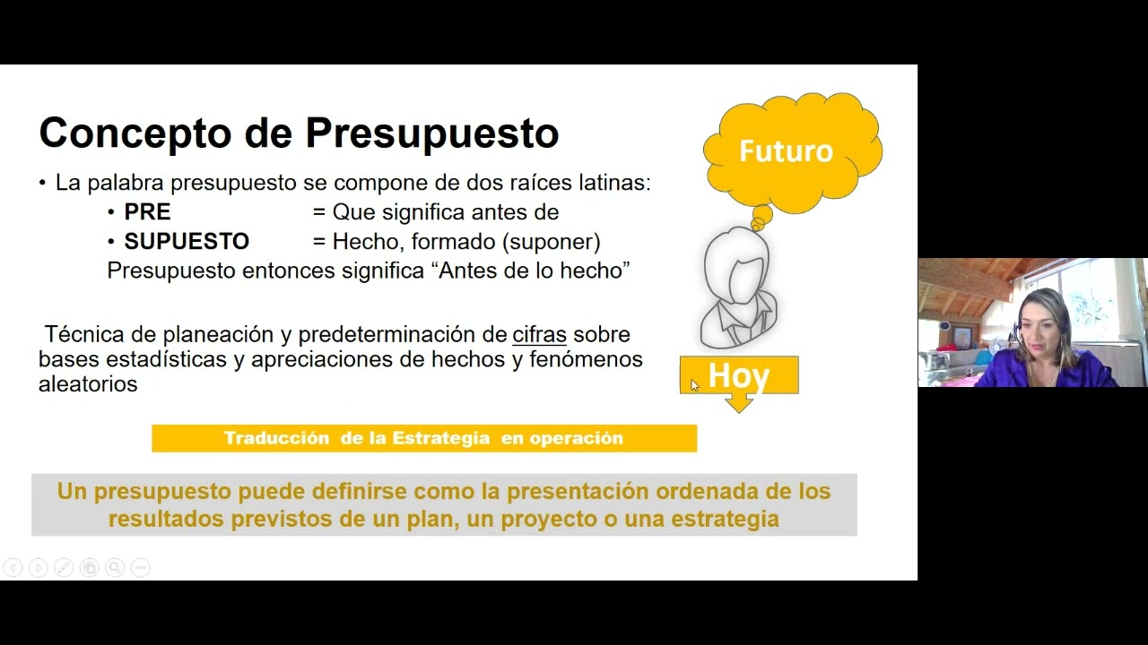 El presupuesto y las proyecciones financieras