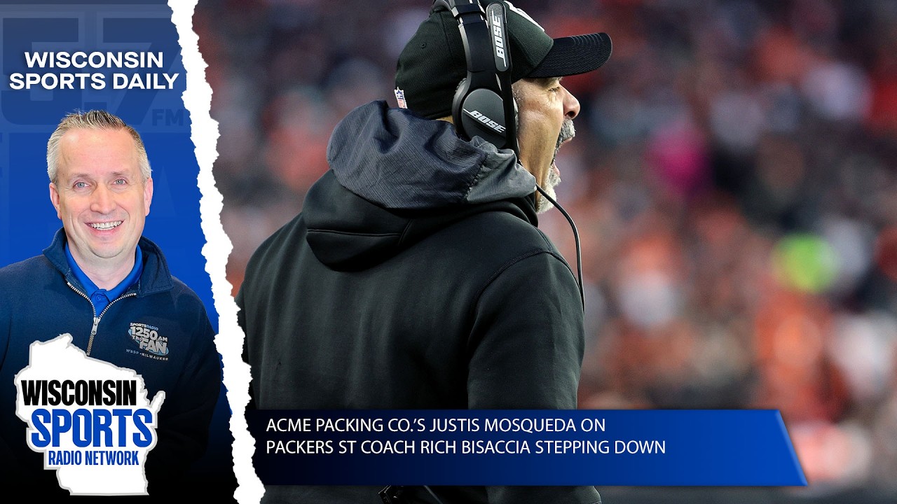 Acme Packing Co.’s Justis Mosqueda on Packers ST Coach Rich Bisaccia Stepping Down