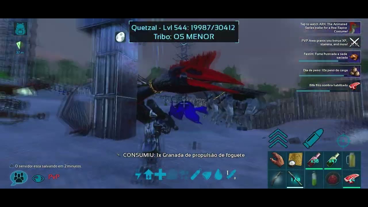 Raid base de bobs, só usam dinos!!