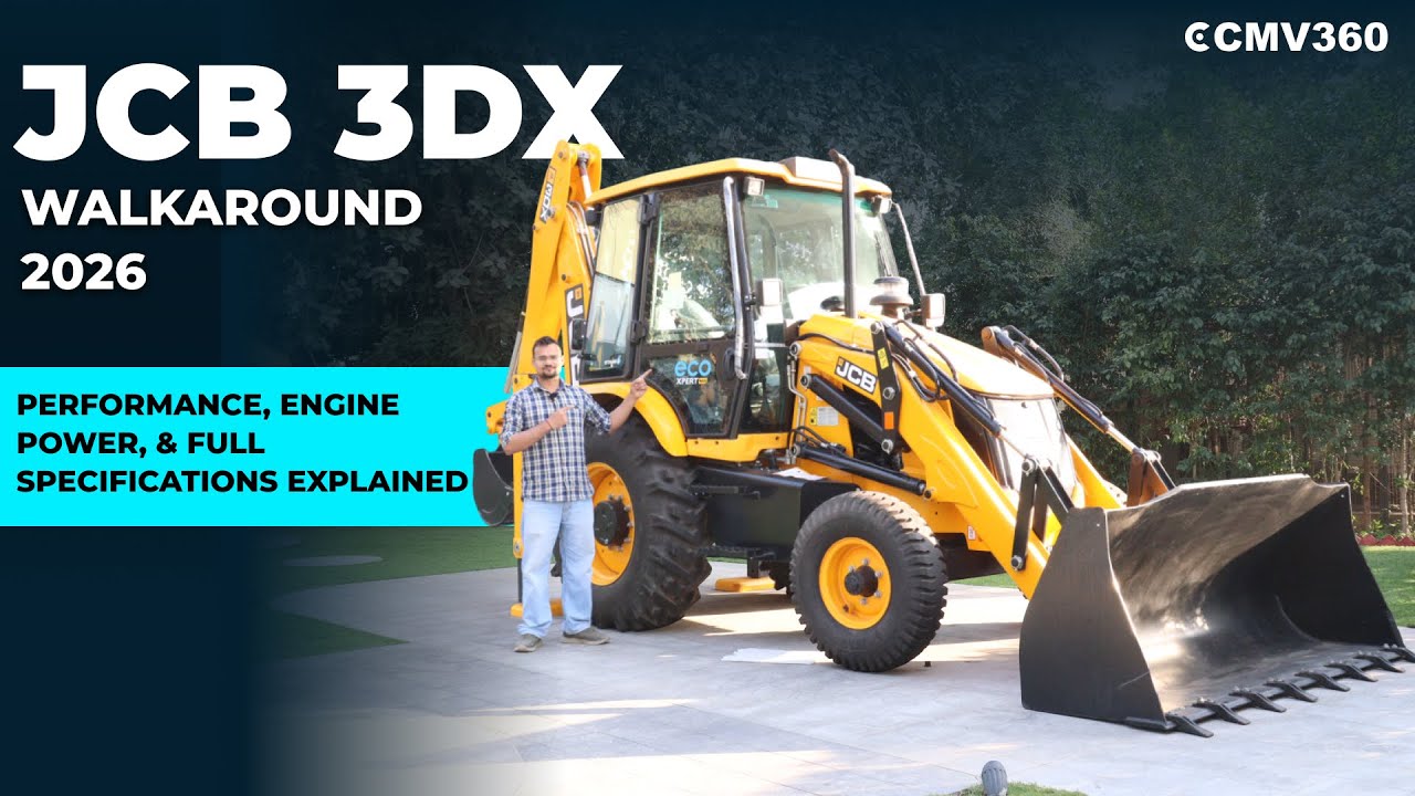 JCB 3DX Walkaround 2026 | Performance, Engine Power, & Full Specifications Explained