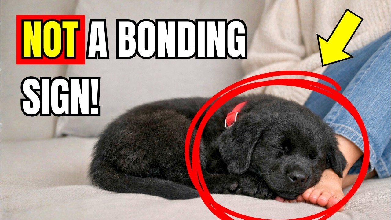 When Your Dog Sleeps at Your Feet, It Really Means THIS!