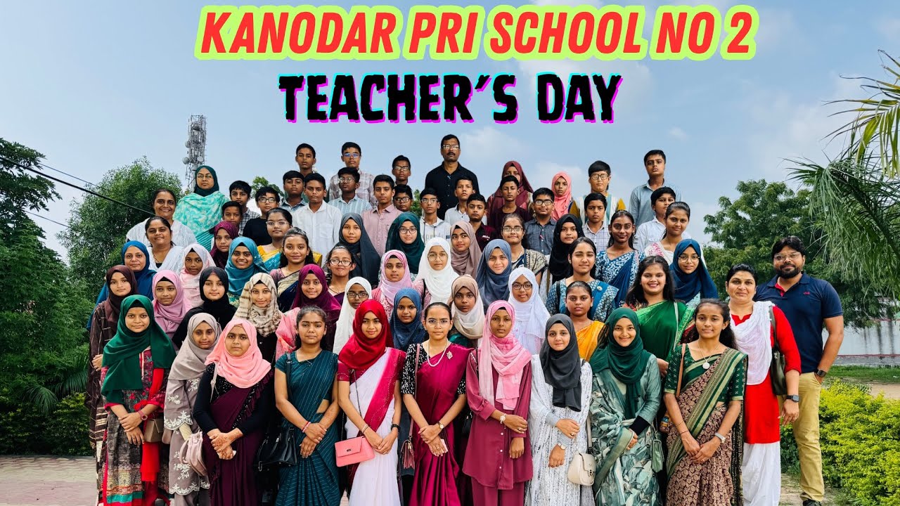 Teacher’s Day celebration KANODAR PRIMARY SCHOOL NO 2