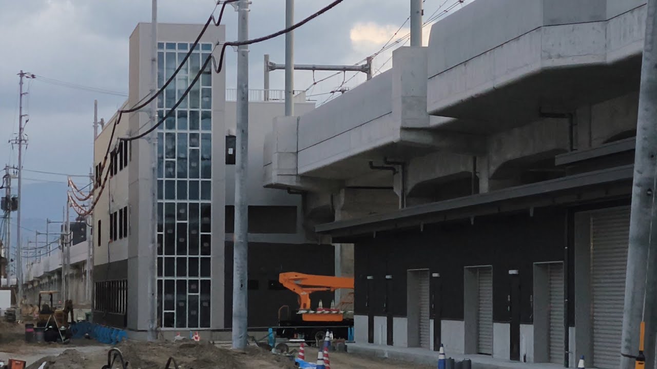 新JR松山駅周辺再開発状況 2026年(令和8年)1月下旬2