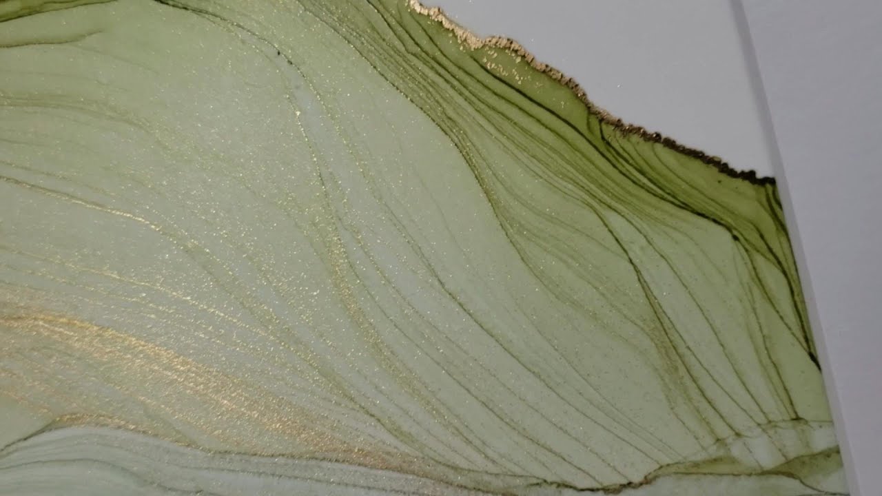 Leaf Green Alcohol Inks 