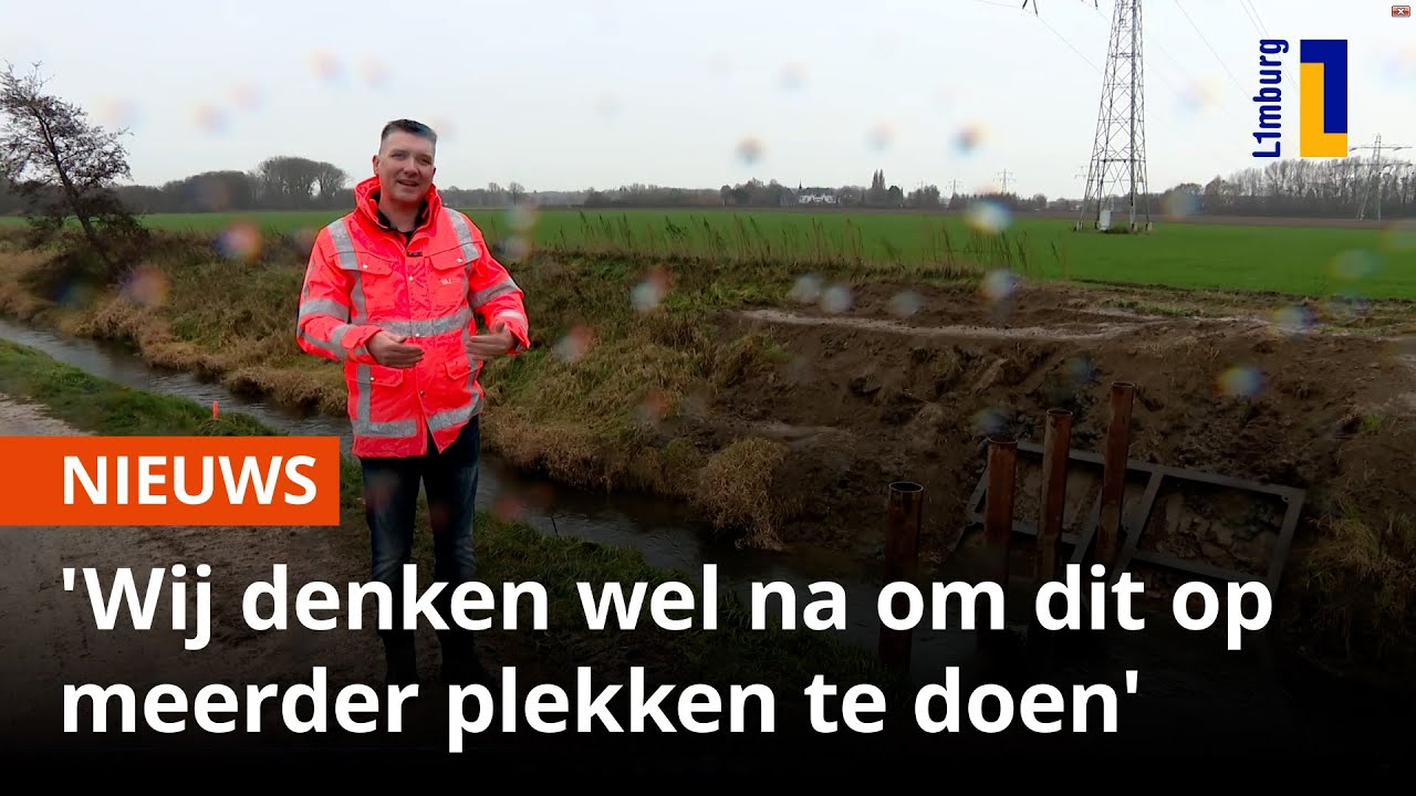 Vuilgang in Geul bij Bunde moet overstroming voorkomen | 1Limburg