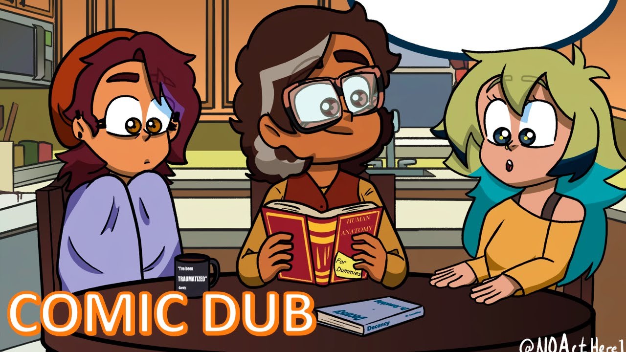 HELPING VEE WITH HER HUMAN DISGUISE - THE OWL HOUSE COMIC DUB