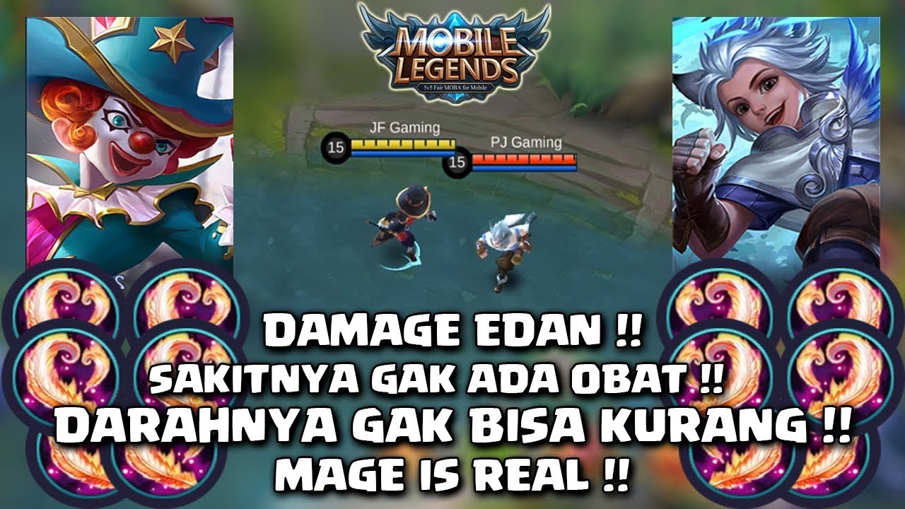 HARITH VS HARLEY || FULL BLOOD WINGS || DAMAGENYA SAKIT BANGET MAK!! MOBILE LEGENDS