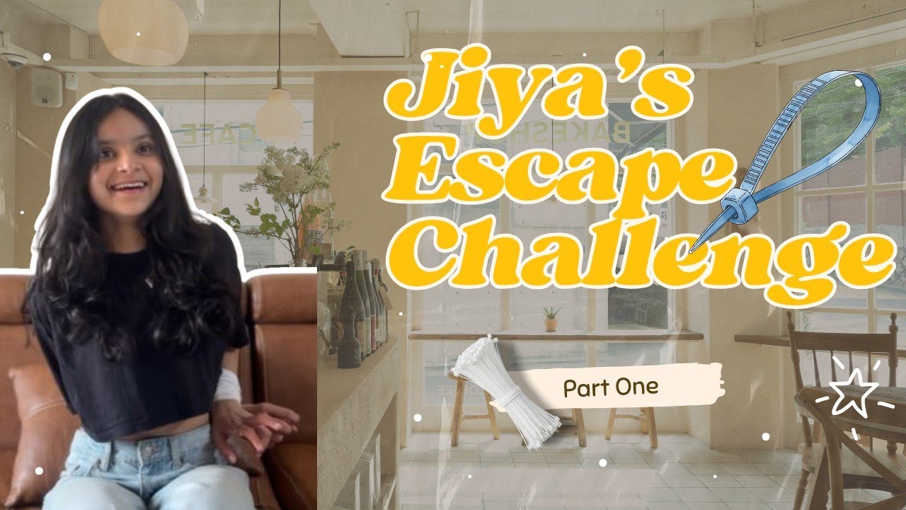 Jiya's Zip-ties Escape Challenge - Part One
