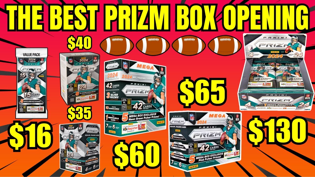 RIPPING OVER $400 OF PRIZM FOOTBALL! FINAL DAY OF PRIZM WEEK!