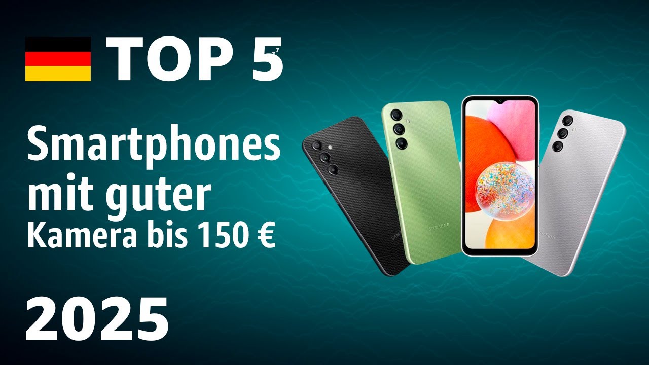 TOP-5: Smartphones mit guter Kamera bis 150 &euro;  &ndash; Test 2025!