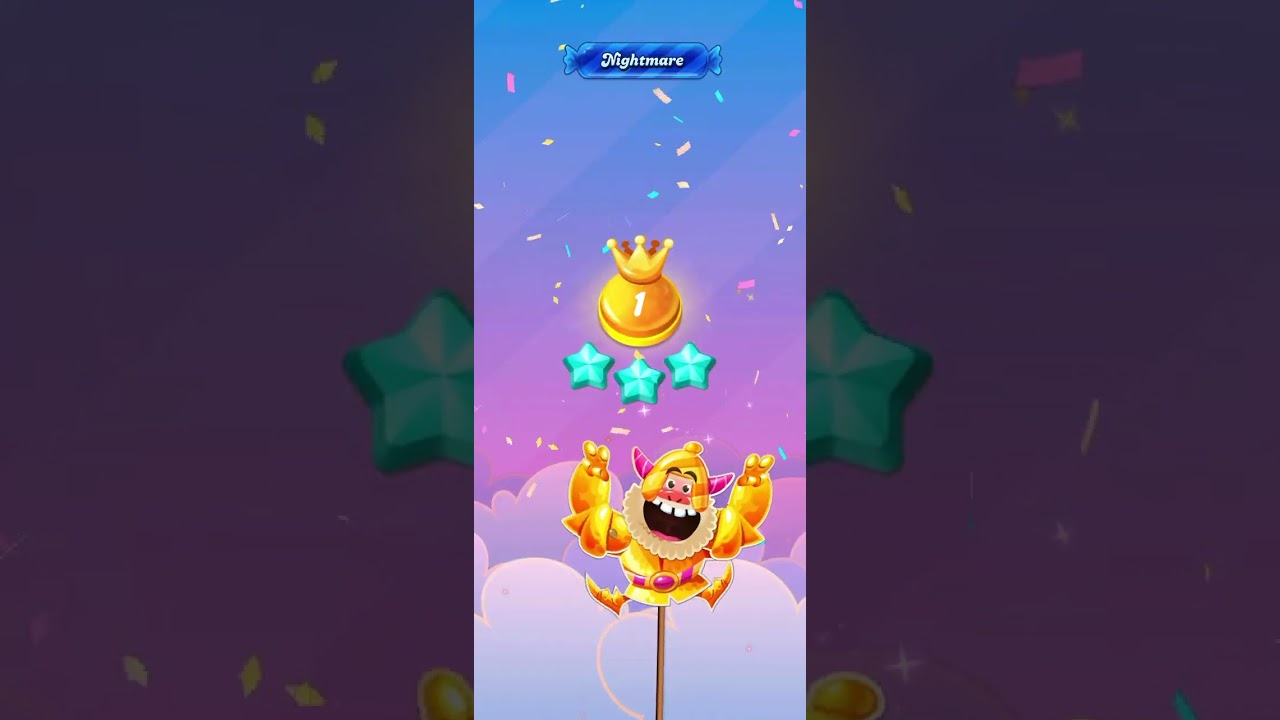 Candy Crush Saga Level 15841、15842、15843、15844、15845 by Funny❣