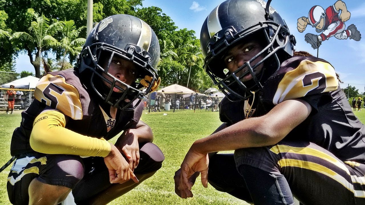 10u Ftl Hurricanes vs #1 Miami Gardens Bulldogs | Footballville Football Highlights