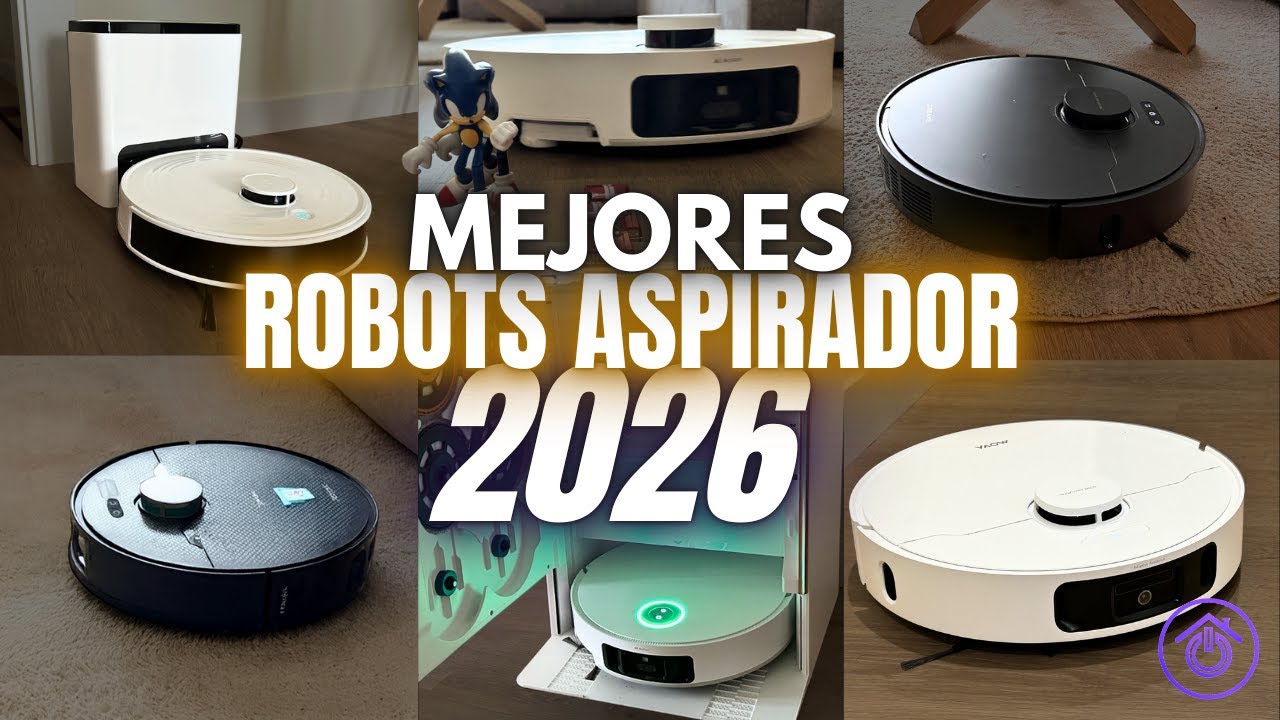 HE PROBADO LOS 6 MEJORES ROBOTS ASPIRADOR de 2026: No compres el equivocado🤯