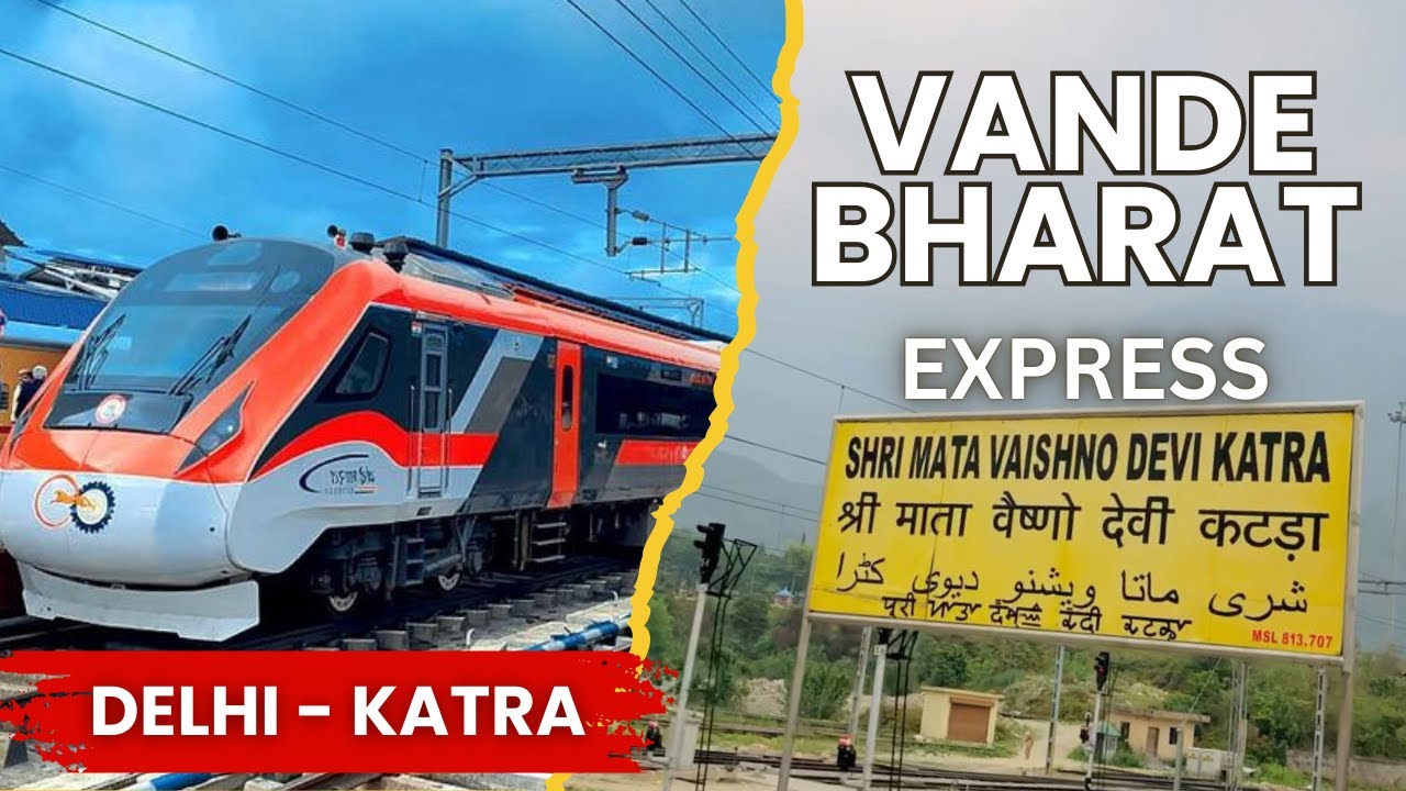 New Delhi to Katra VANDE BHARAT Express | vande bharat delhi to mata vaishno devi | train food