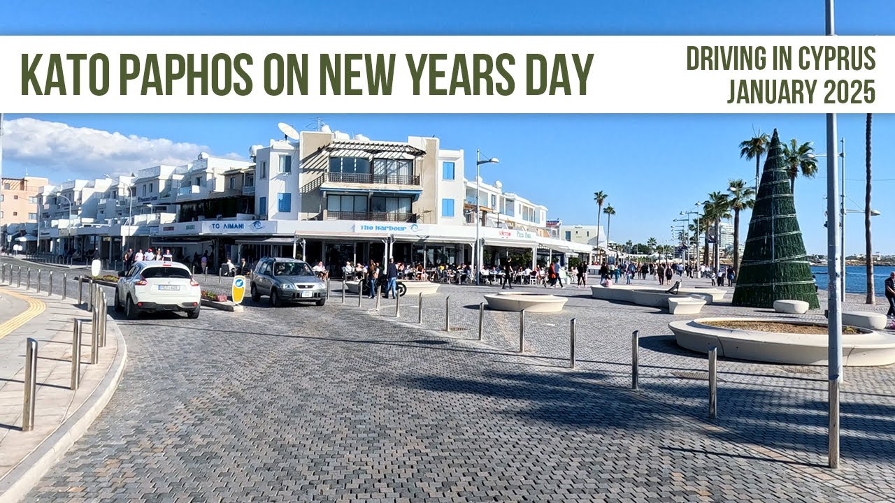 A Drive Around Kato Paphos On New Years Day