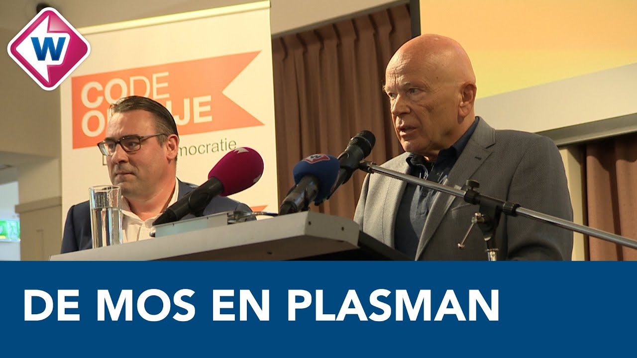 Richard de Mos en Peter Plasman willen met Code Oranje de Tweede Kamer in - OMROEP WEST