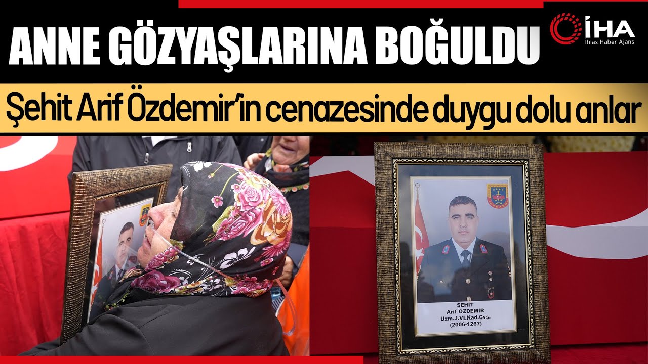 Aksaray’daki Kazada Şehit Olan Jandarma Uzman Çavuş Defnedildi !