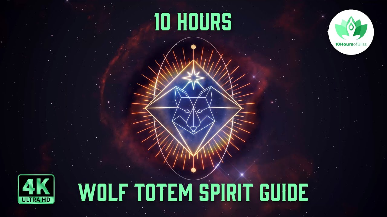 WOLF TOTEM - Meet Your Animal Spirit Guide: Guided Meditation Visualization, The Magic Book, Sleep