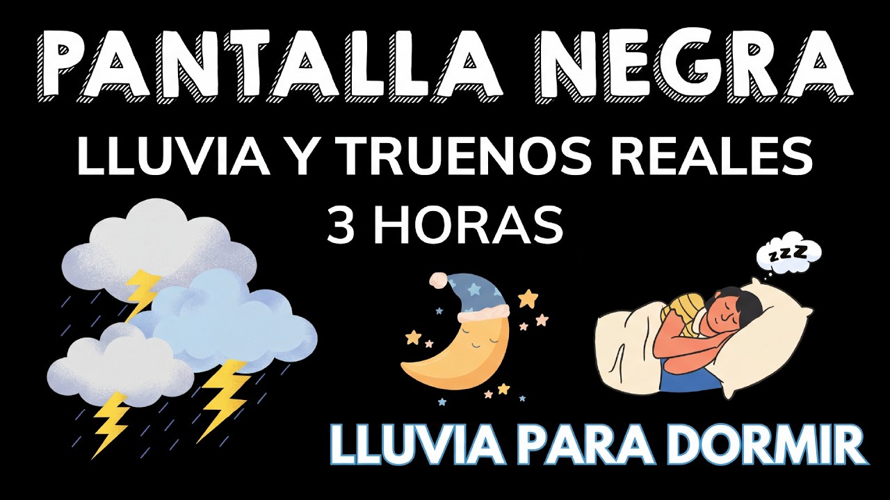 Lluvia para Dormir y Descansar Profundamente ⛈ ¡Prepárate Para Una Gran Noche De Descanso! #2