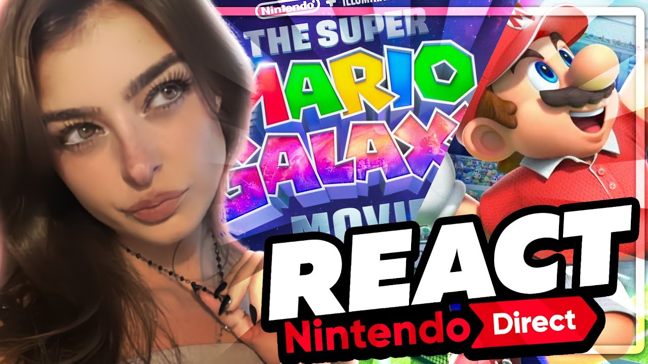 SUPER MARIO GALAXY MOVIE!? NINTENDO DIRECT REACTION 9.12.2025 | ARUUU REACTS