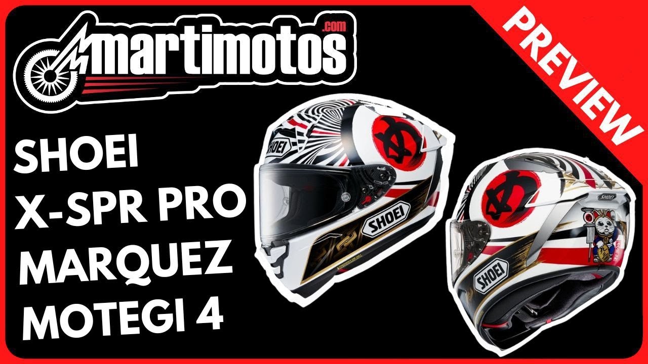 Preview // Shoei X-SPR Pro Marquez Motegi 4