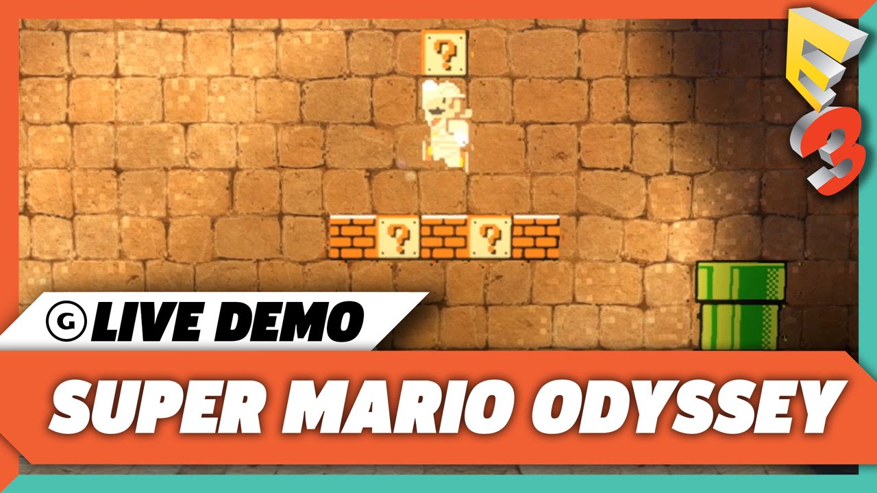 Super Mario Odyssey: 15 Minutes Of Hot Gameplay | E3 2017 GameSpot Show