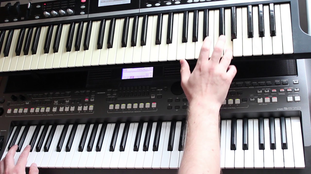 Scooter Friends Cover Yamaha PSR S670 Style Demonstration
