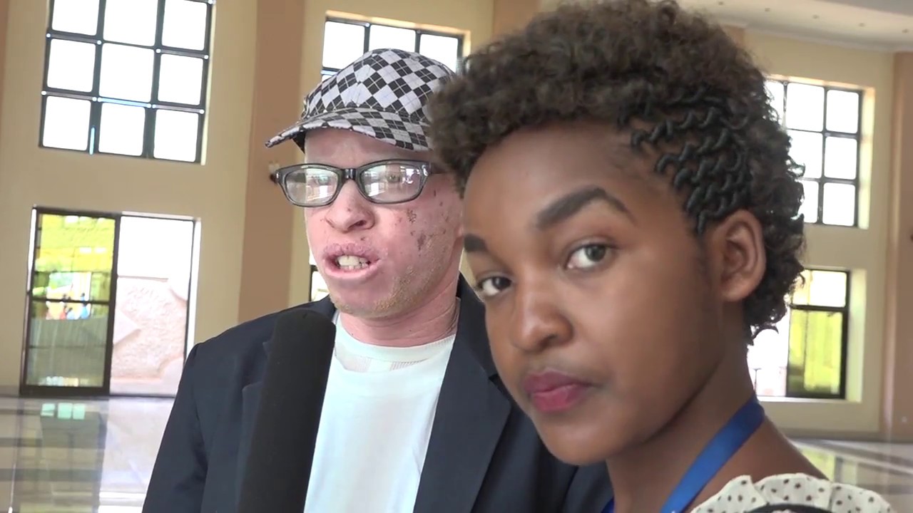 A day in life of albinos people in Rwanda