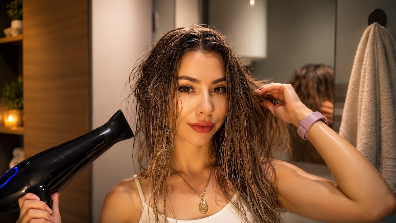 Stress Relief - Hair Dryer sound [No Ads ASMR] Relax, Sleep