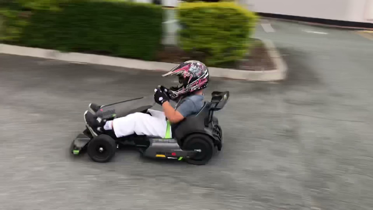 Ninebot Gokart PRO in track mode!