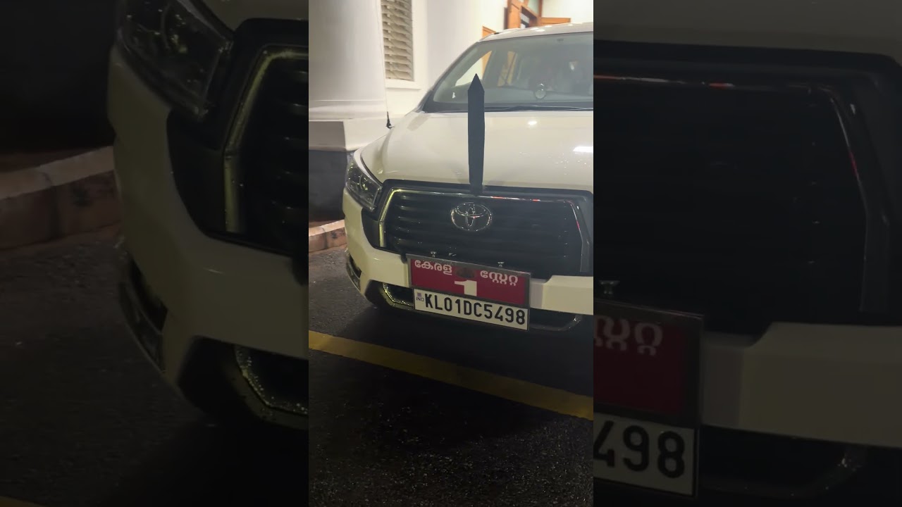 Kerala State 1 Car of Kerala CM 🔥🔥 #vdsatheesan #keralacm #trivandrum