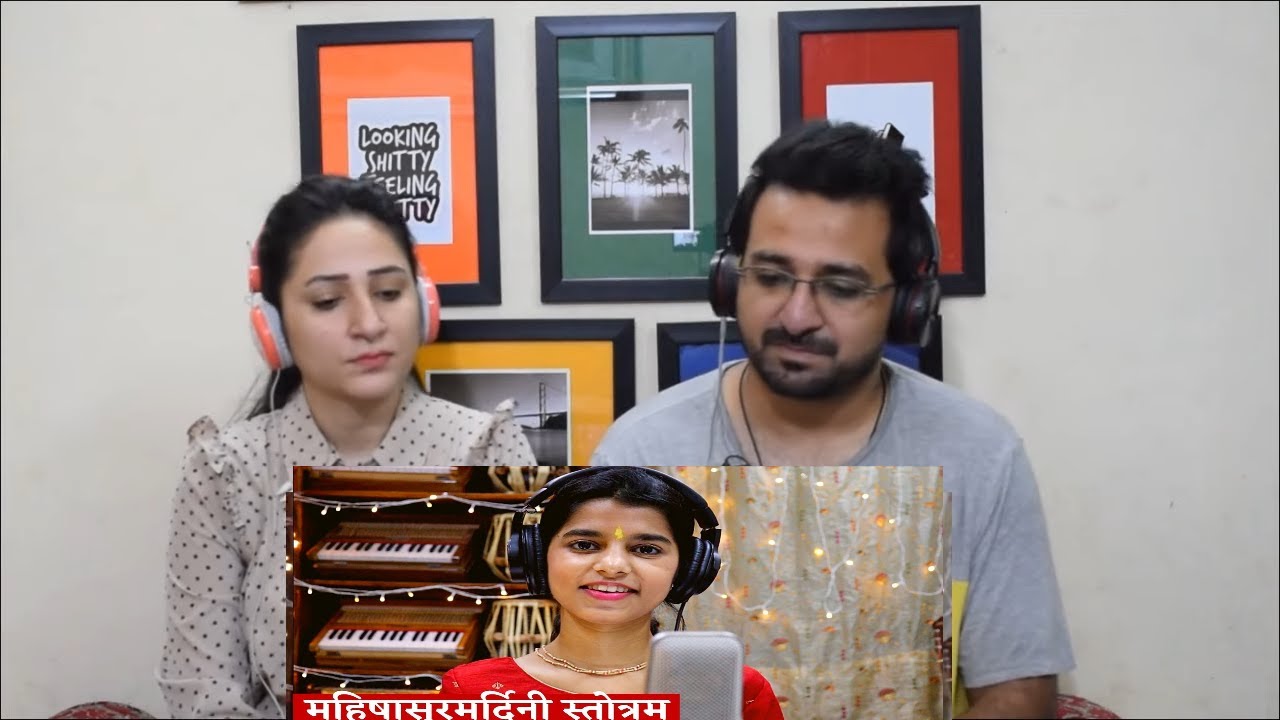 Pakistani Reacts to Aigiri Nandini (Mahisasurmardini Stotram) Maithili Thakur