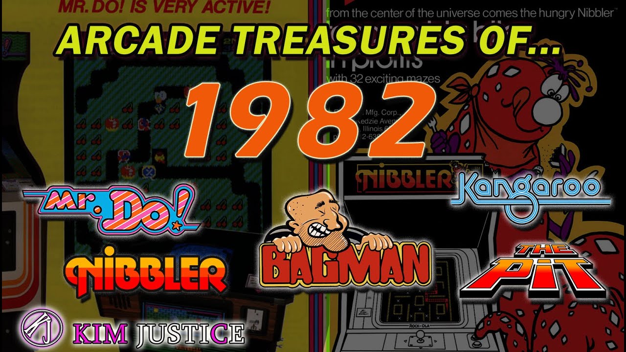 10 Classic Arcade Game Treasures From...1982 | Kim Justice
